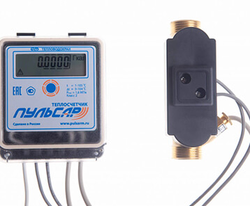 Ультразвуковой квартирный теплосчетчик с визуальным считыванием показаний