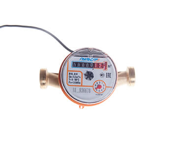 Квартирный водосчетчик с импульсным выходом