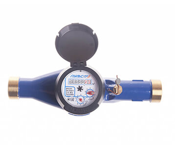 Многоструйный счетчик воды c визуальным считыванием