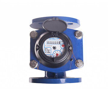 Турбинный водосчетчик с визуальным считыванием показаний