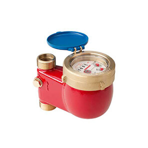 Water meter MTW-ST in a riser with an upward flow for temp. up to 90 °C