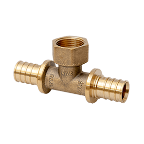 Тройник аксиальный с внутренней резьбой MVI SF.642.040404