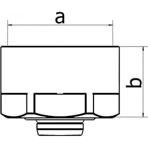 Переходник компрессионнный под евроконус