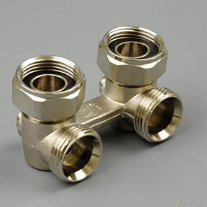 Узел Н образный для подключения радиатора угловой