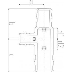 Тройник разносторонний