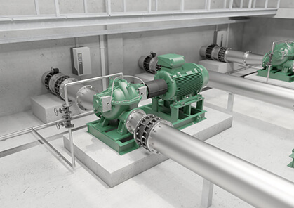 Wilo-Atmos TERA-SCH В системе