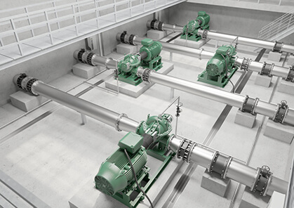 Wilo-Atmos TERA-SCH В системе