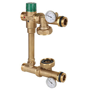 Насосно-смесительный узел для теплого пола MVI MU.501.06