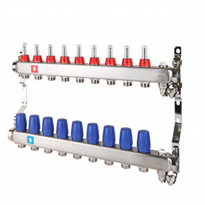 Коллектор с расходомерами MS.709.06
