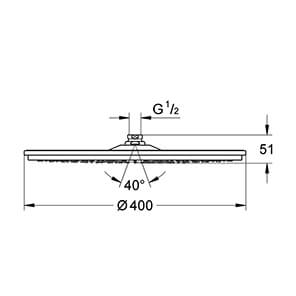Rainshower Cosmopolitan 400 (28778000)