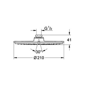 Rainshower Cosmopolitan 210 (28373000)