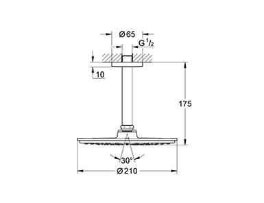 Rainshower Cosmopolitan 210 (26063000)