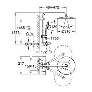 Rainshower SmartActive 310 (26657000)