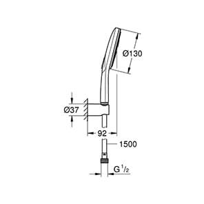 Rainshower SmartActive 130 (26580..0)