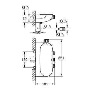 Grohtherm SmartControl (34713000)