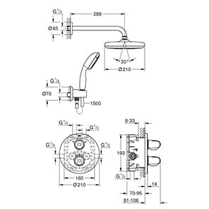 Grohtherm 1000 (34614001)