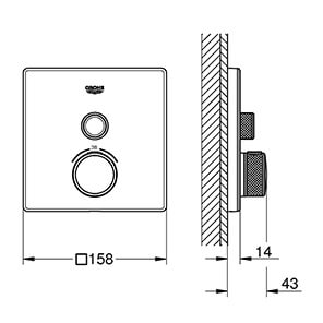 Grohtherm SmartControl (29153LS0)