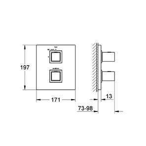 Grohtherm Cube (19959000)