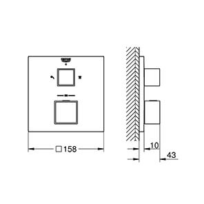Grohtherm Cube (24154..0)