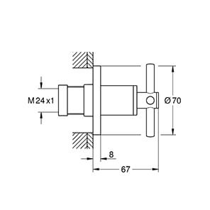 Atrio Накладная панель (19069..3)
