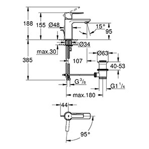 Lineare DN 15 XS-Size (23790001)