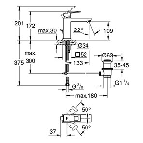 Eurocube DN 15 M-Size (23445..0)