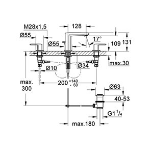 GROHE Plus DN 15 M-Size (20301000)