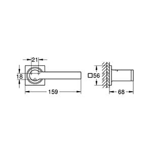 Allure Держатель бумаги (40279..1)