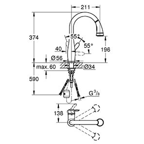 Parkfield, DN 15 (30215..1)