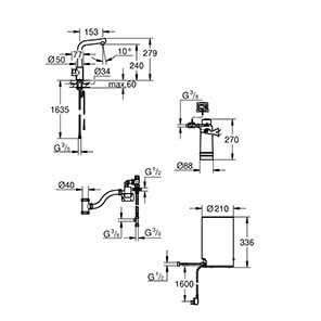 GROHE Red Mono M-size (30339001)