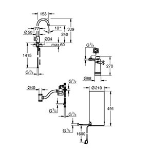 GROHE Red Mono L-size (30080001)