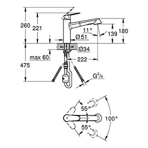 Eurodisc Cosmopolitan DN 15 (32257002)