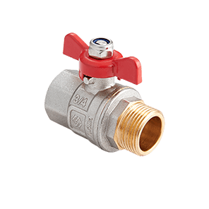 Кран MVI 1/2`` вн.-нар. бабочка BV.514.04