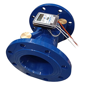 General house heat meter Du100 M-Bus + 3 imp. inlet, qp=60m3/h, 2 pressure sensors, straight, 150°C Code: H00010586