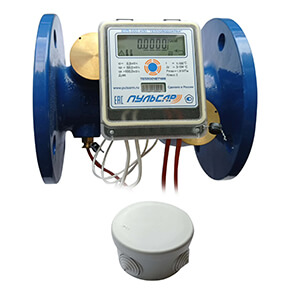 General house heat meter Du65 M-Bus + 3 imp. inlet, qp=50 m3/h, direct, 105°C Code: H00010374