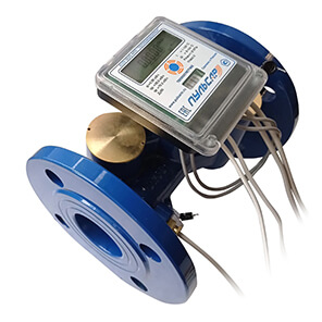 General house heat meter Du50 RS-485 + 3 imp. inlet, qp=35 m3/h, 2 pressure sensors G1/2  Article: Н00045744