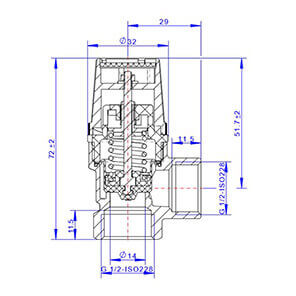 Клапан предохранительный MVI 