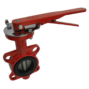 Butterfly valve Abadradox type BUV-VF866 with handle