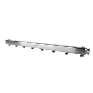 Коллектор из нержавеющей стали MVI, мц 100мм, 1``*1/2``, 8 выходов