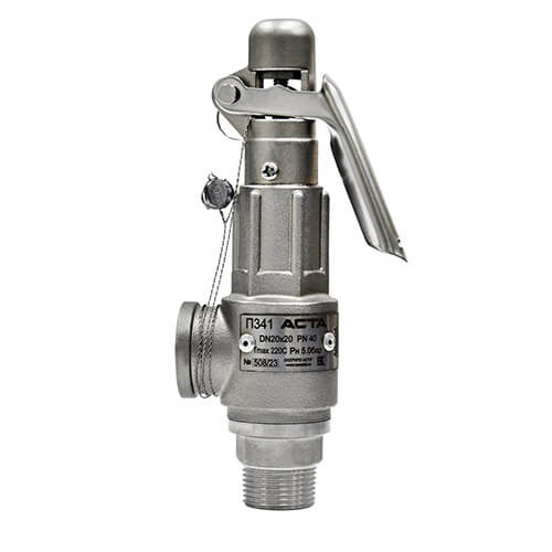 Stainless steel safety valves ASTA P341