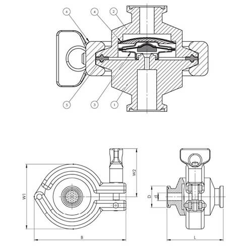 Термостатические конденсатоотводчики для стерильных сред АСТА КТ451 и КТ455
