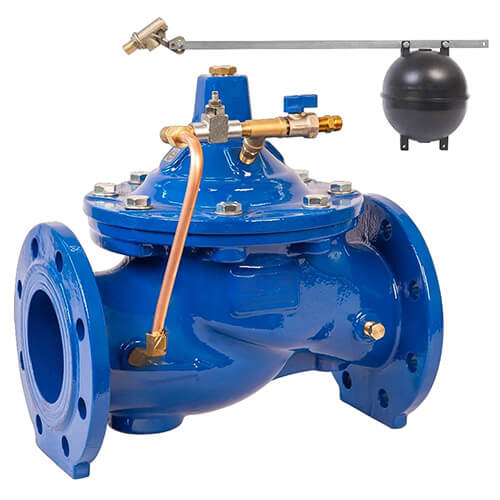 Diaphragm-plunger float level regulator ASTA series P02/06